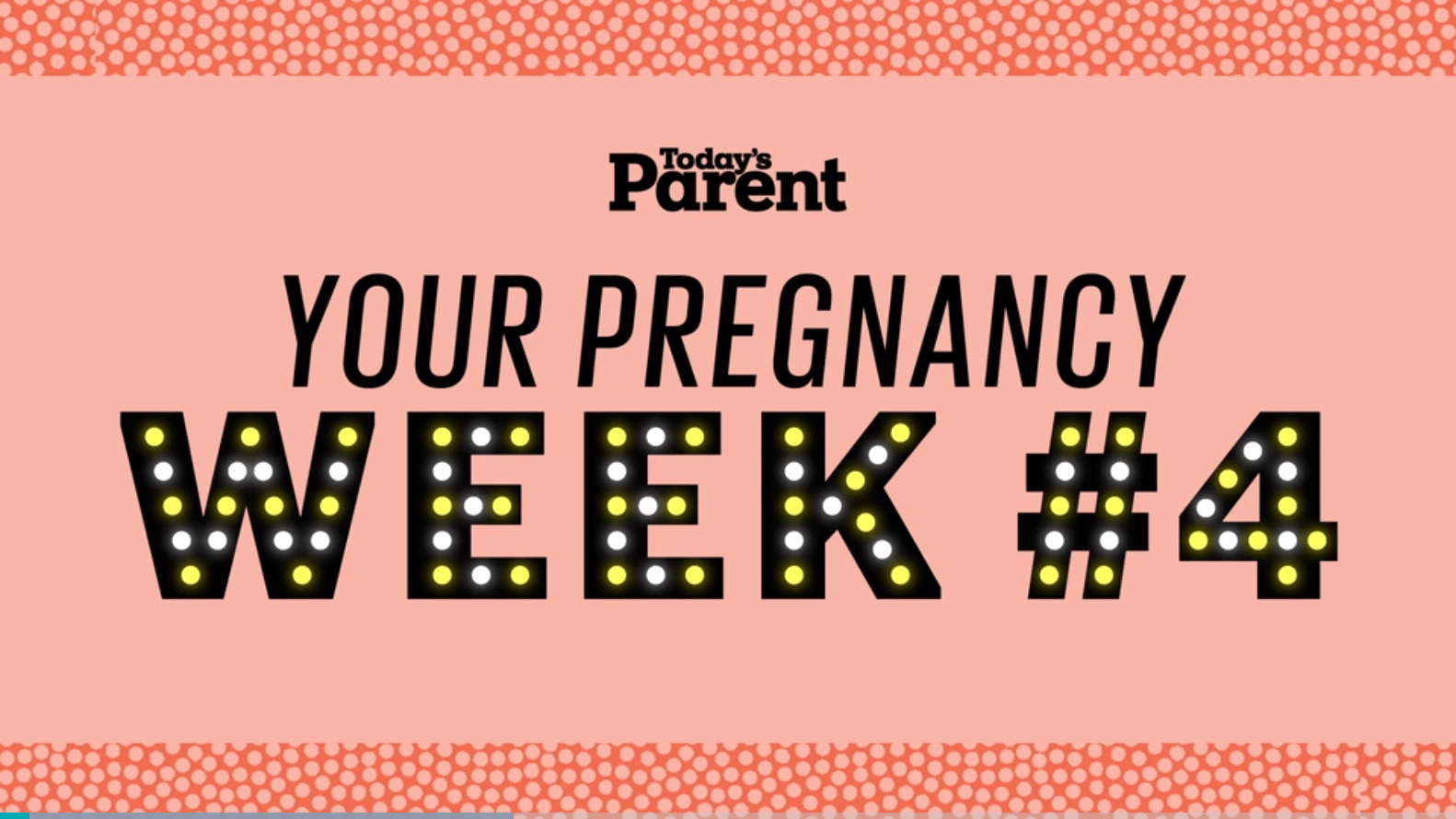 Your Pregnancy: Week 4—your pregnancy test is positive!