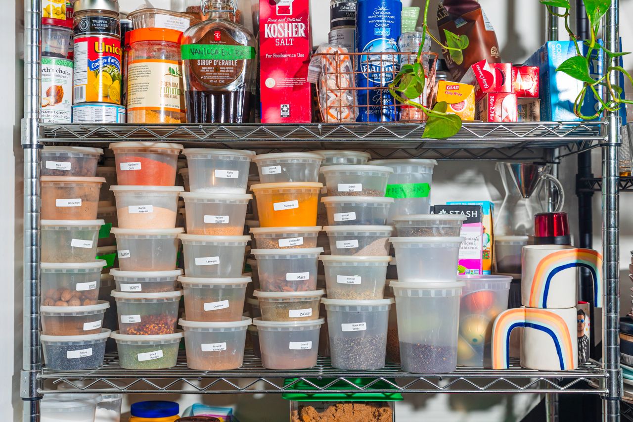 Jason's massive spice collection