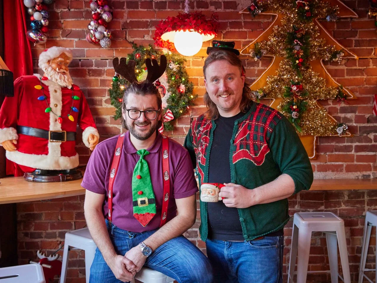 A look inside Miracle on Bloor, a diabolically festive pop-up cocktail bar from the Civil Liberties elves